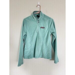 Vineyard Vines Harbor Fleece 1/2 Zip Pullover Preppy Sweaters Size M Jacket